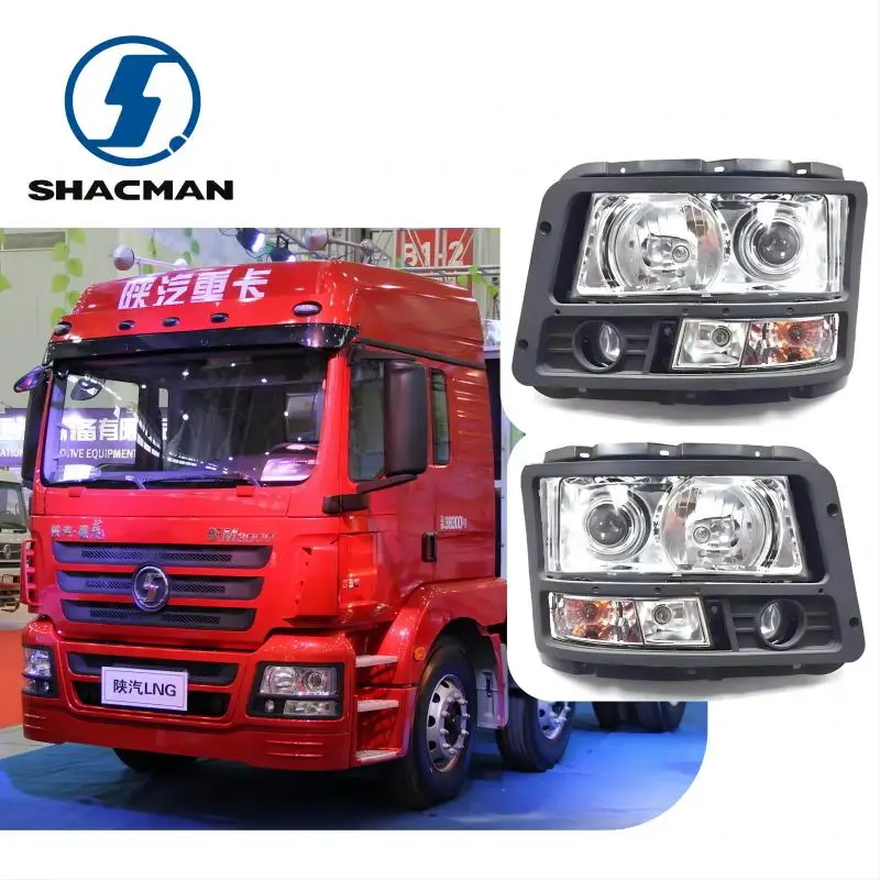 Shacman Headlight Original Quality Front Lamp Head Lamp For M3000 F3000 DZ93189723010 / DZ93189723020 Front Light Assembly