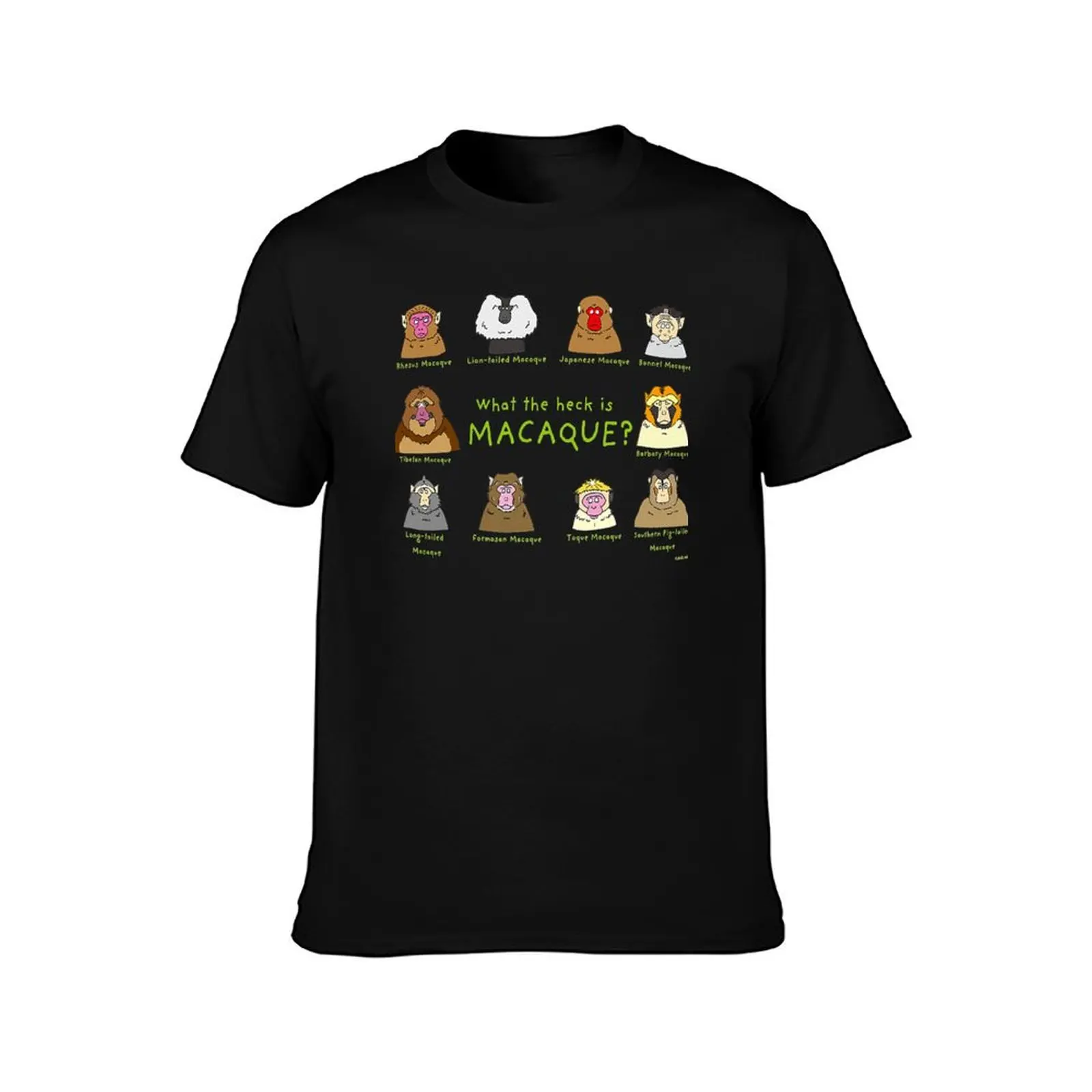 Macaques T-Shirt Long Lasting Casual T-Shirt