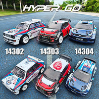 Mjx Hyper Go 14304 1/14 Scale Rc Car Professional Brushless High-Speed Remote Control Drift Metal Chassis Rally Racing Toy Gift