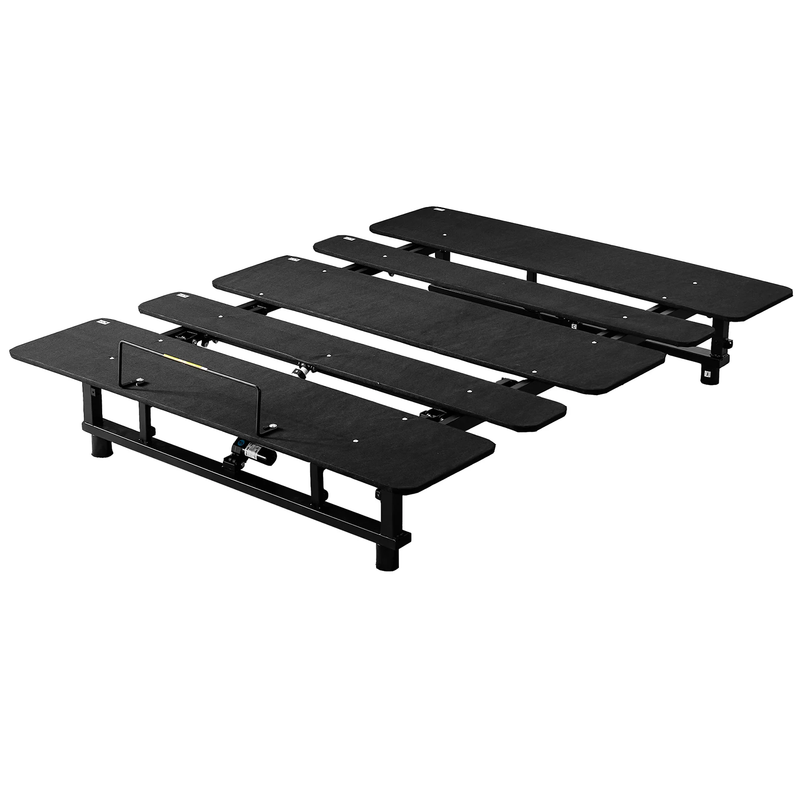 Adjustable Bed Base with Wireless Remote Control 750 Lbs Capacity Independent Head Foot Incline Bed Frame Quiet Motor Queen