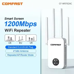 Repetidor extensor Wifi De 1200Mbps, 5G + 2G, 802.11AC, largo alcance Para Casa, Puissant, CF-WR762AC