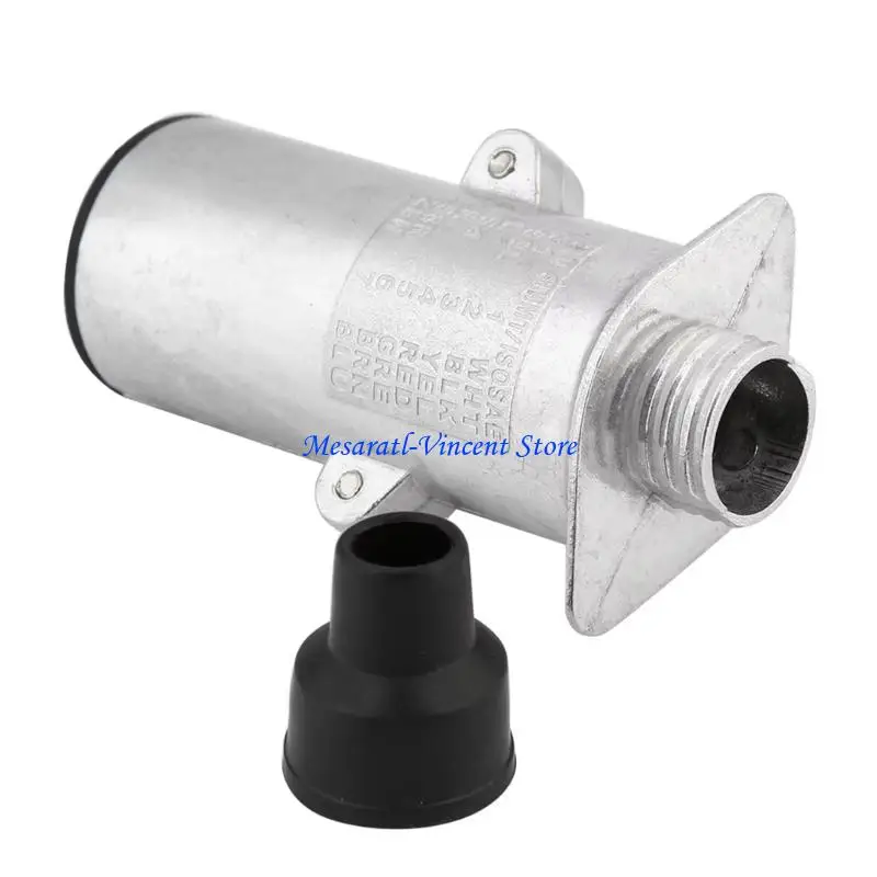 A70F 24V 7 Pin Trailer Power Socket Quick Install Trailer Power Outlet for Automobile
