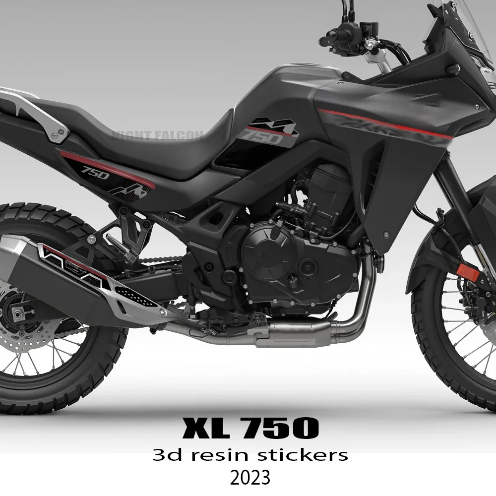 

3D-Наклейки для мотоцикла HONDA Transalp XL 750 2023, 3D-наклейки из эпоксидной смолы, полный набор 3d-наклеек из смолы