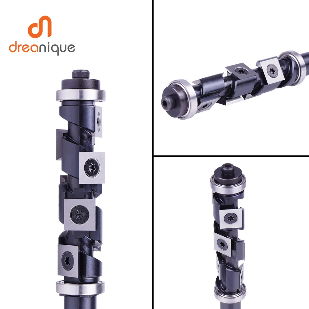 Dreanique-上部および下部ベアリングを備えた超硬インサートフラッシュトリム、19mm、直径x 1, 1/2 \