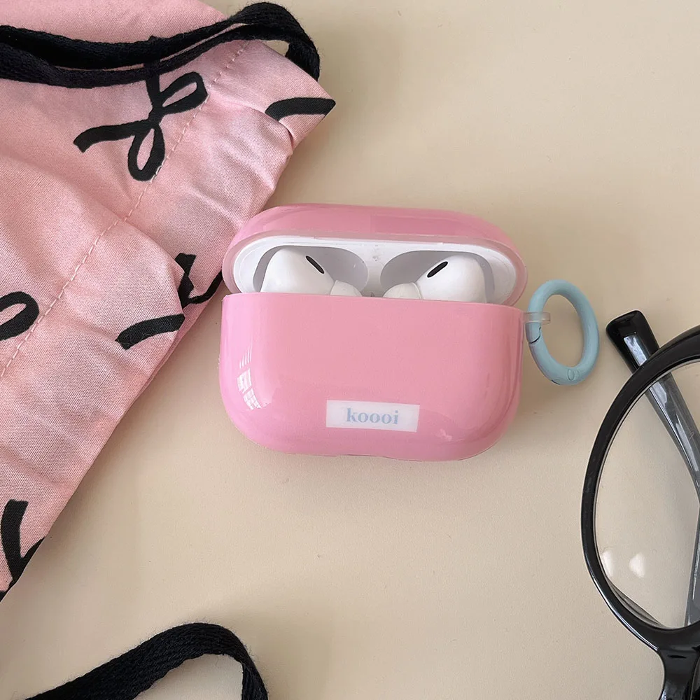 Korea Candy Color Silicone Soft Shell For AirPods Pro 2 Protection Cover For AirPods 1 2 3 Cute Lovers Shockproof Earphone Cases