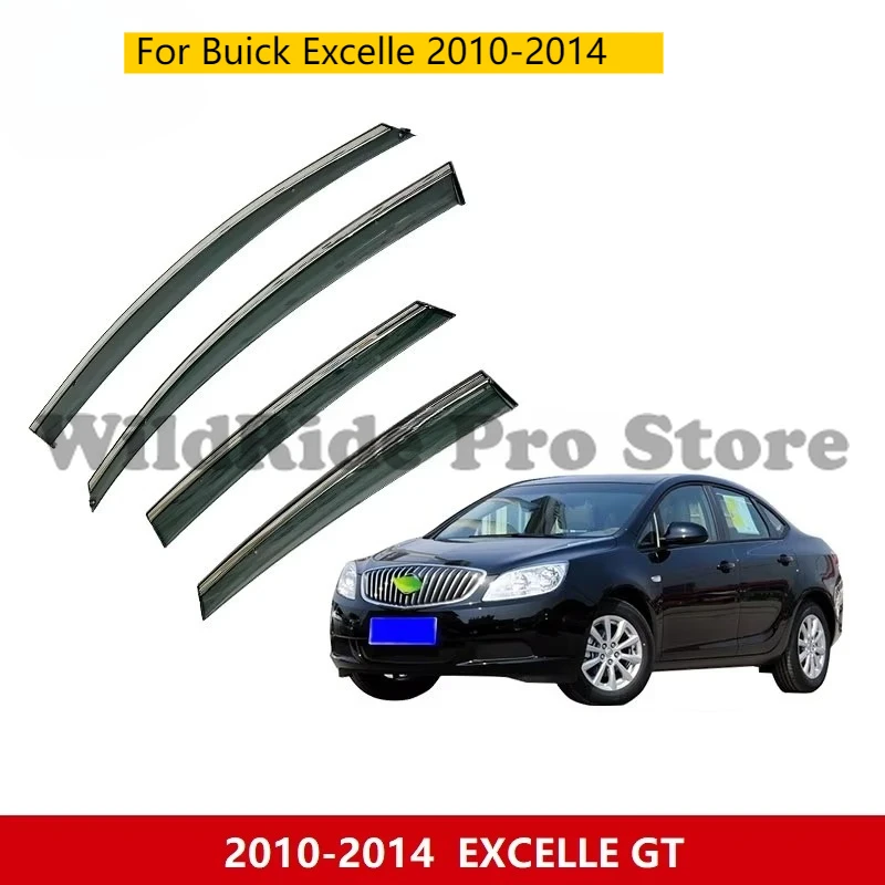 

Weather Shield for Buick Excelle 2010-2014 Side Window Visor Car Door Sun Vent Visor Rain Guard Car Deflector