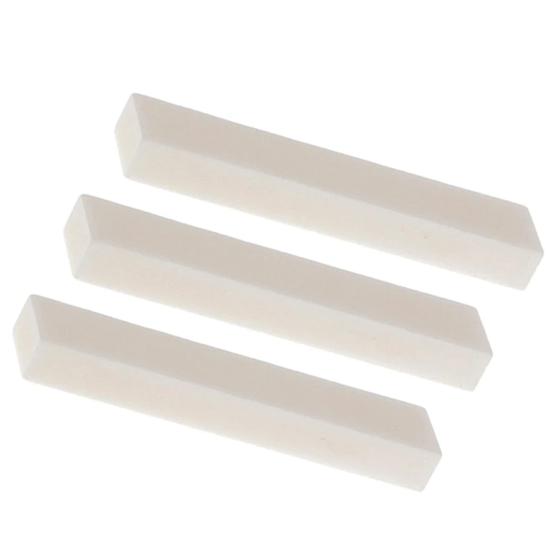 Blank Guitar Nut Bone Universal Blank Bone Nut Blanks Unslotted Guitar Bridge DIY Guitar Accessories Durable