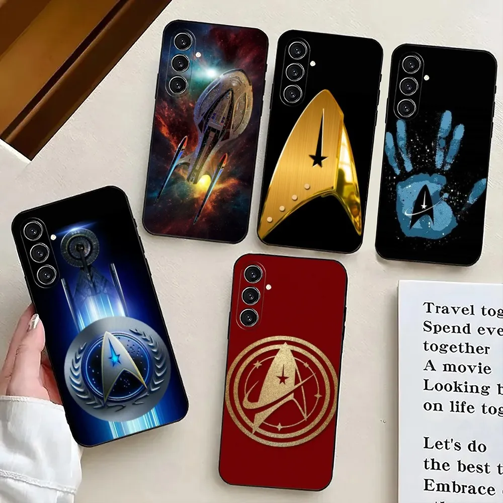 S-Star Trek Ships   Phone Case For Samsung S24,21,22,23,30,Ultra,S20,Plus,Fe,Lite,Note,10,9,5G Black Soft Cover