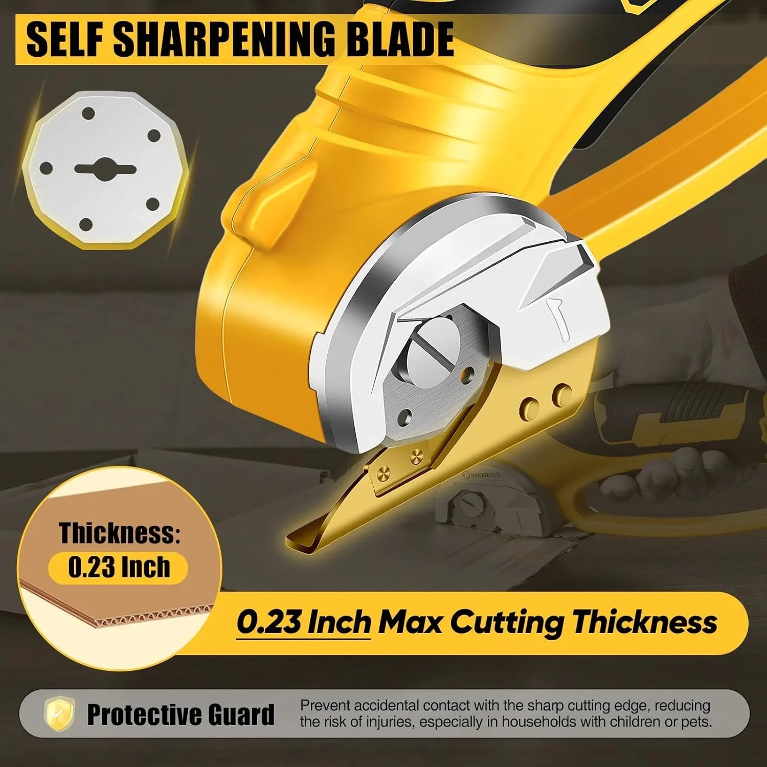 Cordless Carpet Scissors Handh - огляд і ціна Leatherwork Knives