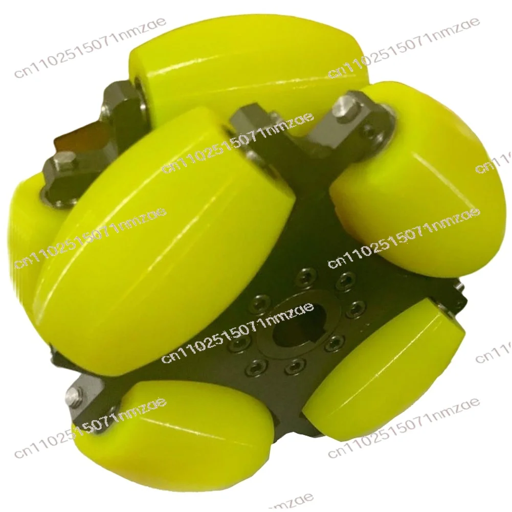 

8-дюймовые сверхмощные колеса 203 мм, промышленные всенаправленные колеса AGV, грузоподъемность 300 кг, стальной полиуретановый ролик NW203C