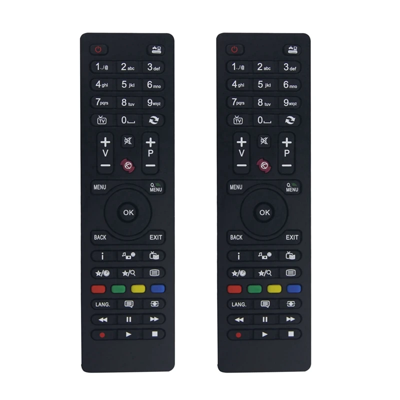 2X Replacement Remote Control For Telefunken TV RC4875/RC4870 No Setup Required