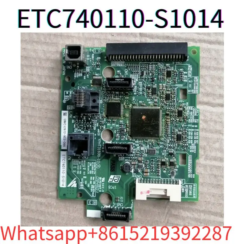 second-hand CPU board ETC740110-S1014 tested ok