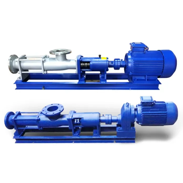 3kw high pressure cutting stainless steel 304/316 hooper mono screw pump