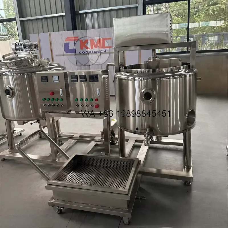 Wmwmnu 300L Small Cheese Fermentation Tank 304 Stainless Steel Constant Temperature Yogurt Cheese Production Vat