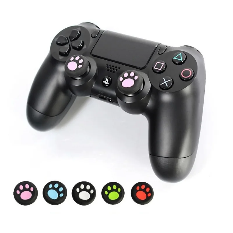 4pcs Silicone Grip Caps for Switch Lite Oled Consold Protective Case for NS Lite Oled Gamepad Joystick Controller Accessories