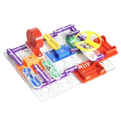 Electronic Blocks Kit, Stimulate Creativity STEM Education, Boy Girl Learn Circuit Knowledge Toys, Multi Functional Diversified