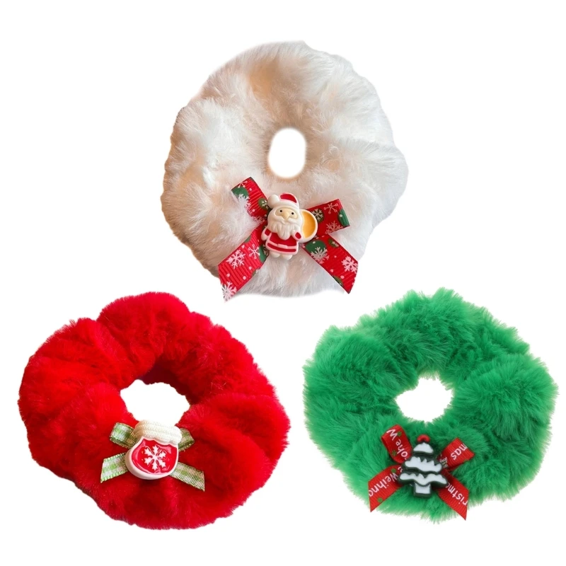 

Adult Hair Tie Christmas Theme Hair Rope Do Not Hurt Hair Tie for Girls