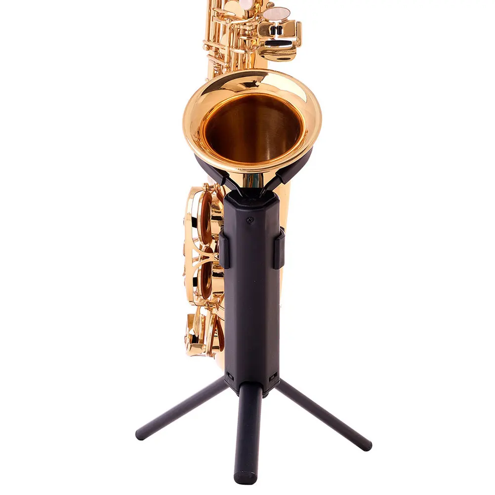 

1Pcs Durable Alto Saxophone Stand Foldable Creative Non-skid Holder Storage Rack Black