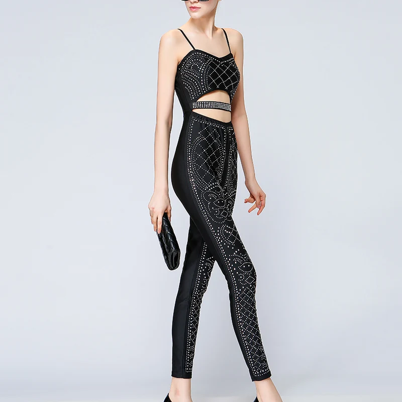 

Oulalane Gufang Cabbage Pants Street Sle Overalls Elastic Sparkle Long Pants High Waist Casual Wear Korean Commute Sle