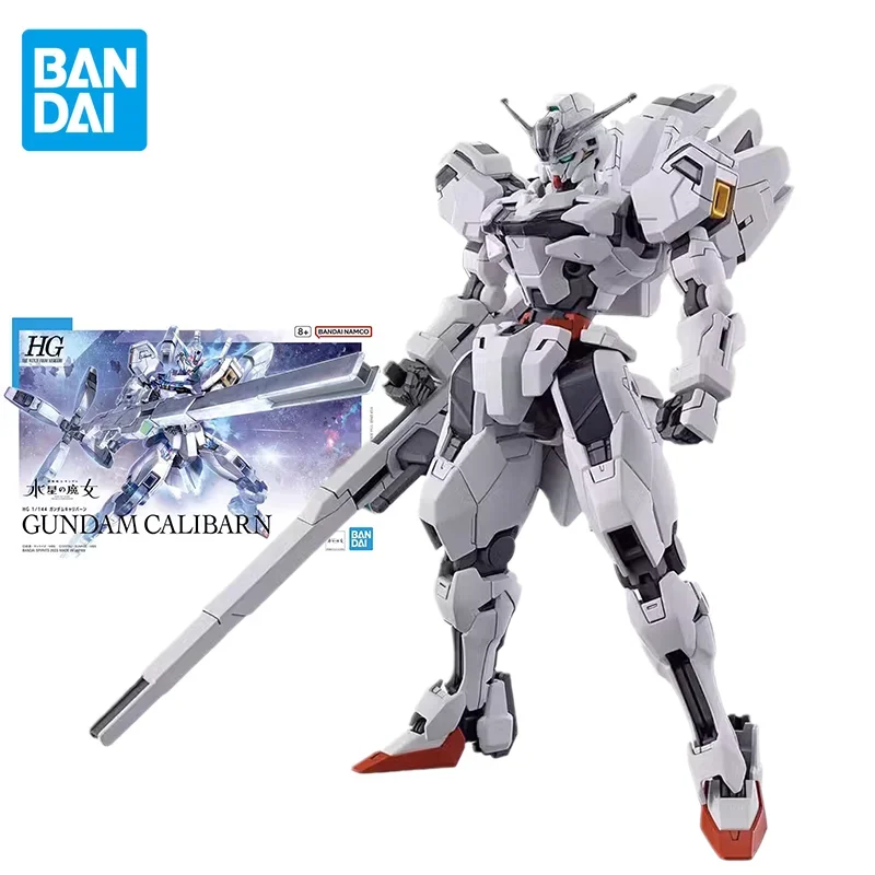 

Bandai Original GUNDAM HG Anime The Witch From Mercury GUNDAM CALIBARN Action Figure Assembly Model Toy Model Gifts for Children