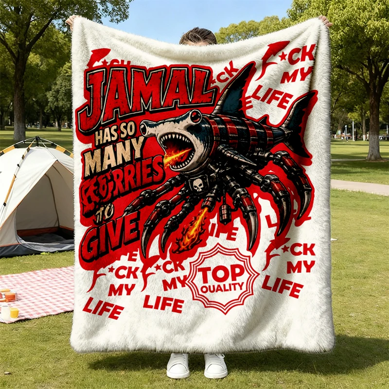 Dungeon Crawler Carl, Jamal Has So Many Sorries To Give, Comfort Flannel Blanket