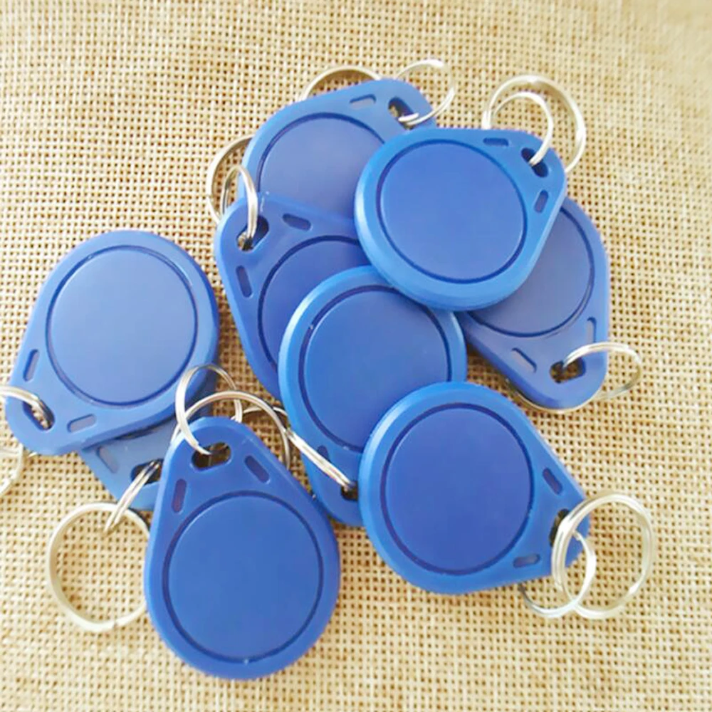 100pcs/lot UID 13.56MHz IC Clone Card Changeable Smart Keyfobs Key Tags Card Duplicator copy IC Key Keyfobs Token Tags