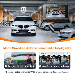 70mai داش كام A810 UHD 4K 150FOV GPS ADAS 24H وقوف السيارات الاتصال 4G سيارة DVR 70mai 4G A810 HDR ثنائي القناة تتبع المسار أعلى 8 مبيعات GSM GPS كاميرا السيارة - No3