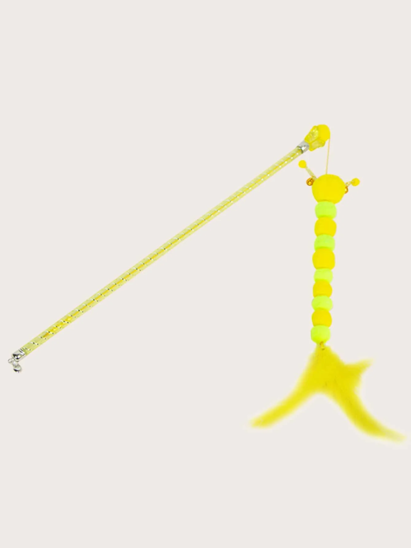 1st-Schaalbare Rups, Nepveren, Kat Teaser Stick, Willekeurige Kleur