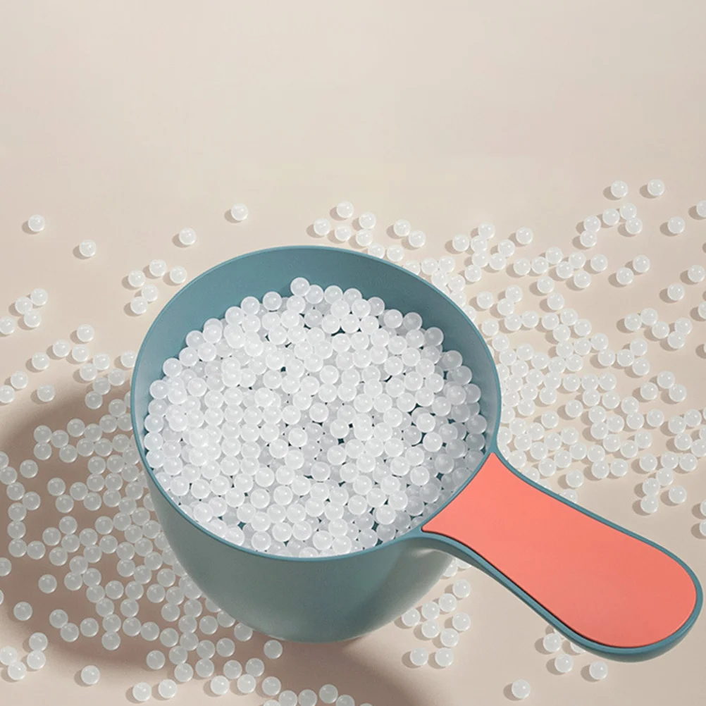 3 قطعة مغرفة مياه الحمام مغرفة دش بلاستيكية للحمام قابلة لإعادة الاستخدام قحافة مقبض مريح قبضة مريحة دائم داخلي