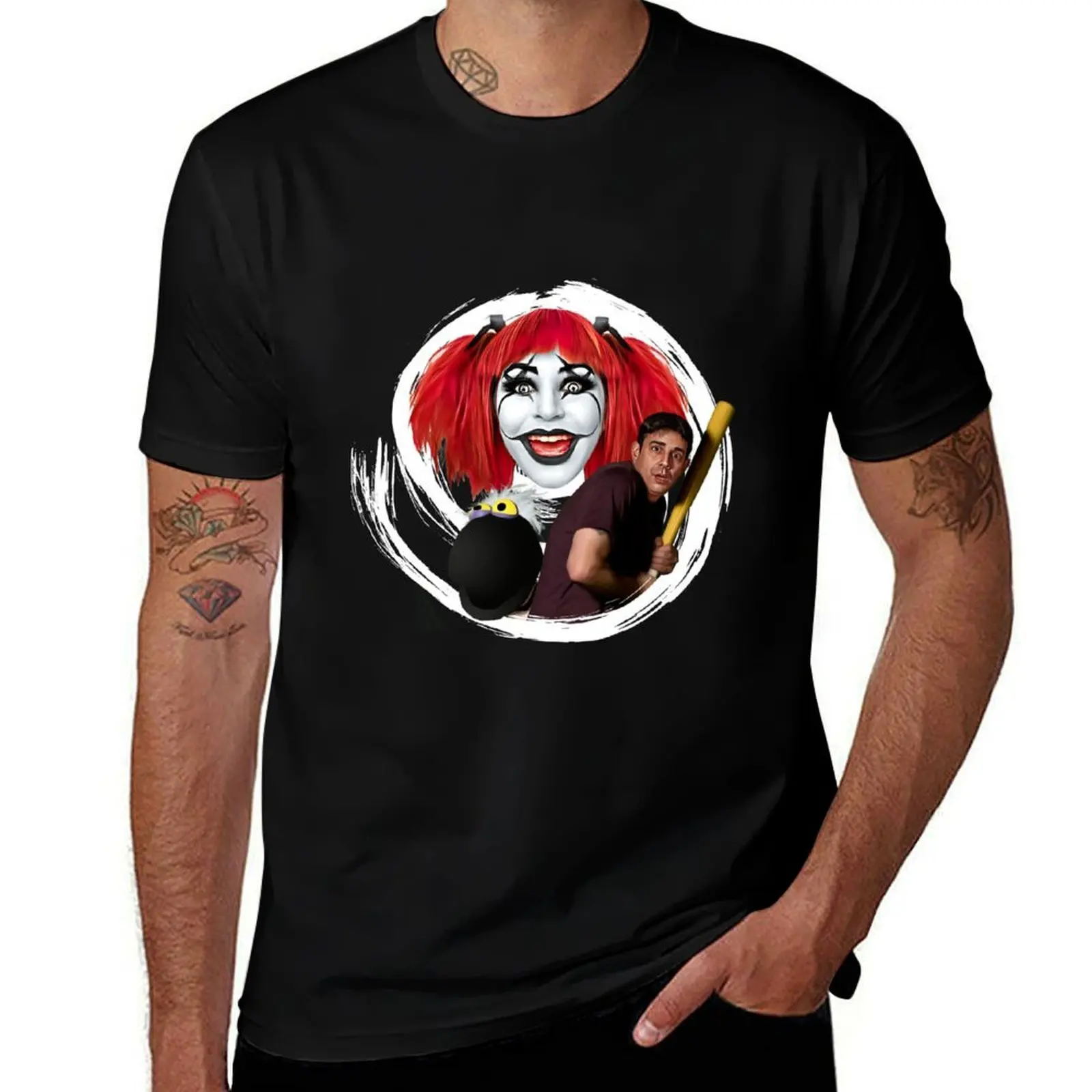 

Hellvira on the Run T-Shirt mens graphic t shirts man tshirt T-Shirt