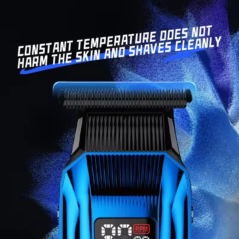 Kemei tondeuse à cheveux KM-2797 tondeuses à cheveux électriques rechargeables ensemble rasoir LCD KM-1112 Machine à raser sèche et humide Kit sans fil