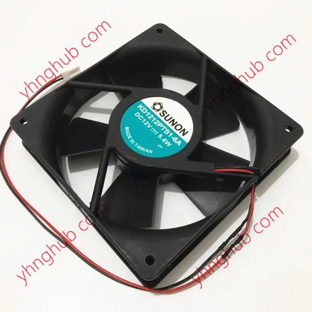 

SUNON KD1212PTS1-6A DC 12 В 5,4 Вт 120x120x25 мм 2-проводной охлаждающий вентилятор для сервера