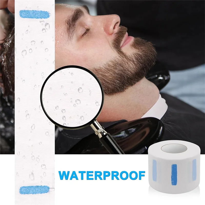 

HHO-черный диспенсер для полосок на шею для парикмахерской с 5 рулонами шарфа-бумаги для парикмахерской, держатель для полосок на шею в парикмахерской