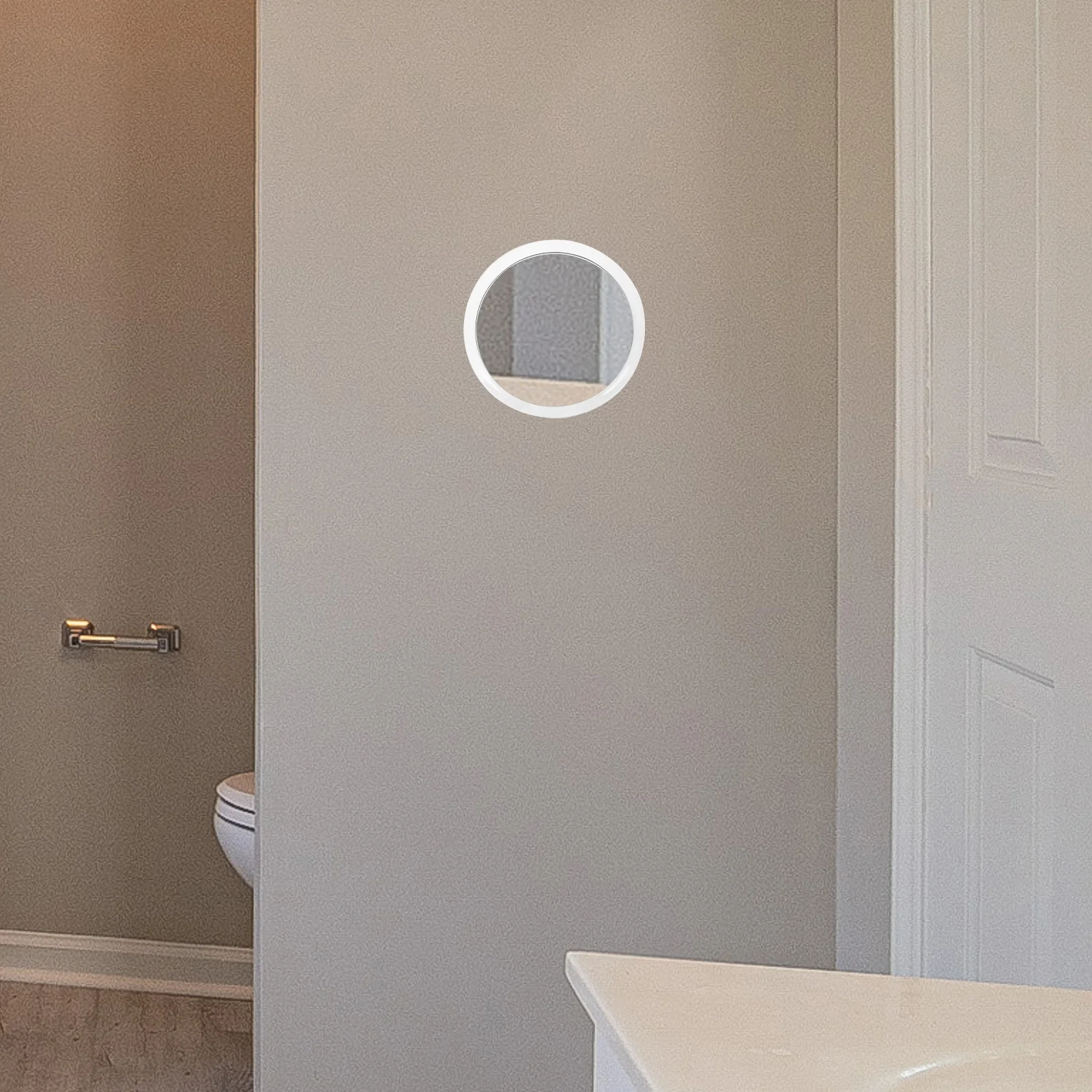 1 قطعة مرآة ماكياج كوب شفط 15X مكبرة الحمام جدار جبل المرآة البالونية مقاوم للماء مكافحة الضباب الأبيض