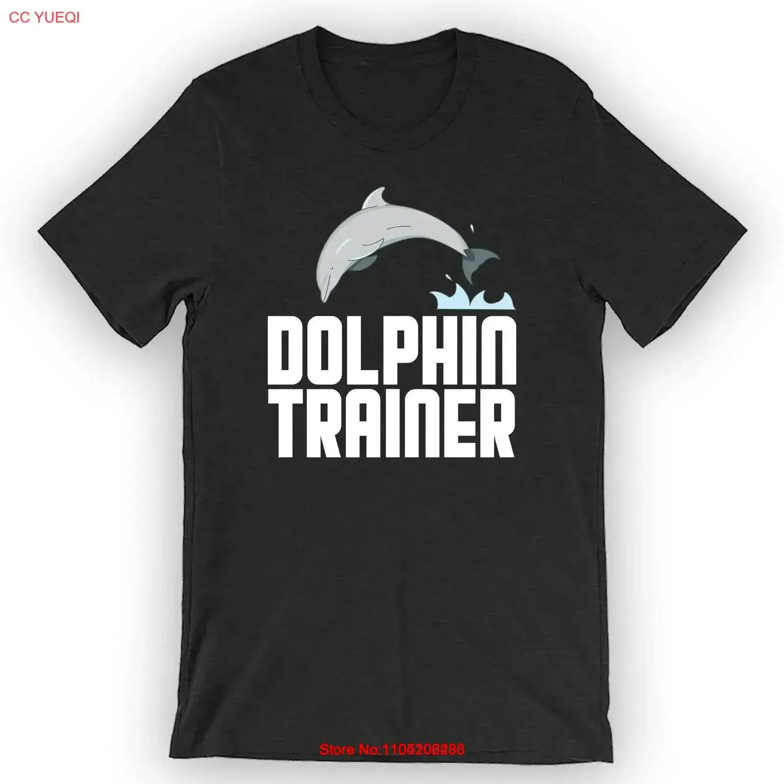 

Dolphin Trainer T Shirt Lover vintage Washed Versatile Soft Comfortable Unisex Stylish graphic Breathable Casual streetwear