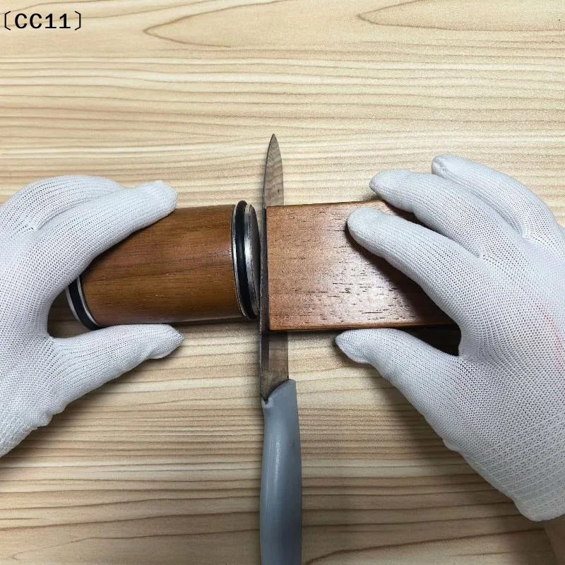 Rolling Knife Sharpener For Straight Edge Knife Sharpener Kit With 15/20° Degree Magnetic Angle Kitchen Knives Whetstone〔CC11〕