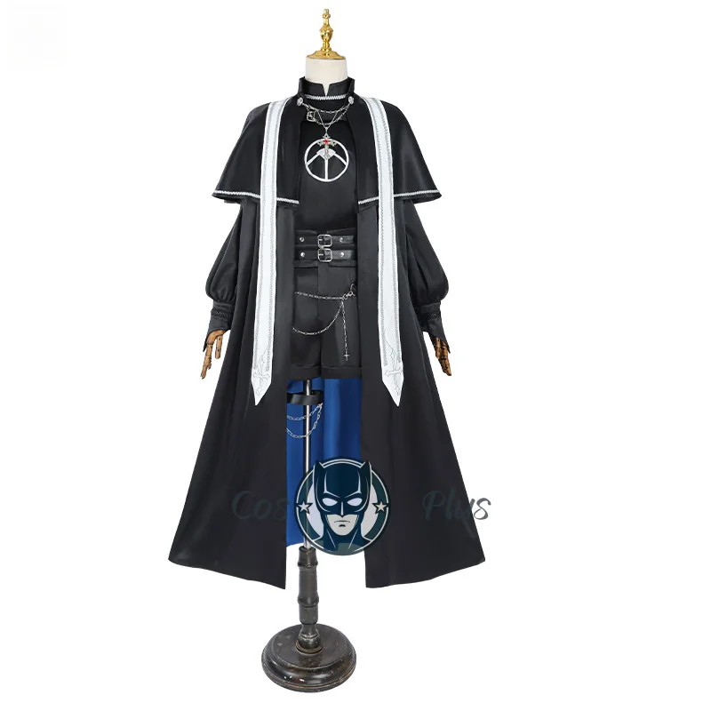 Anime Game Genshin Impact‌ Wanderer Cosplay Costume Balladeer Cloak Uniform Wanderer Halloween Carnival Party Role Play Outfit
