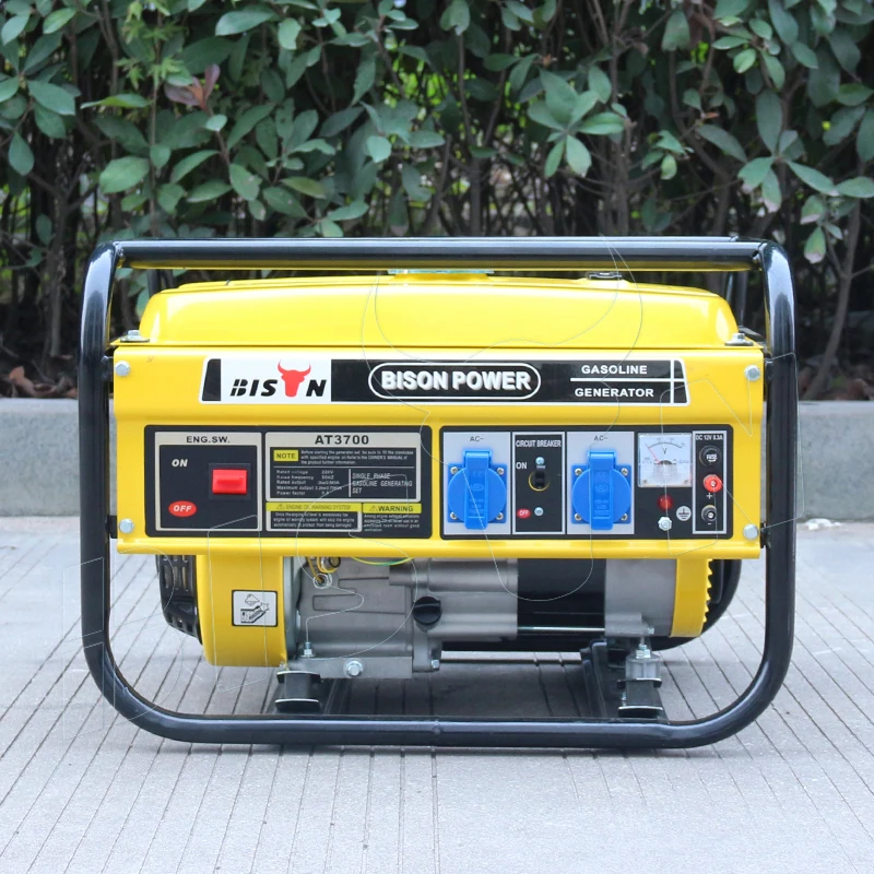 2000w Small Size Portable Gasoline Generator for Home Use Electric Power Generator