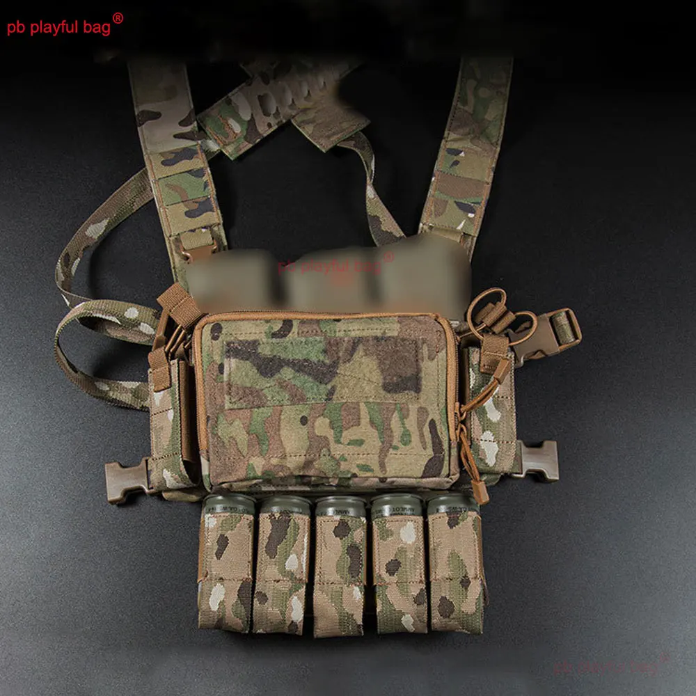 Tactical M203 Grenade Pouches Elasticity Outdoor Sports Tool Storage Bag CS Game Toy Vest Abdominal Accessories QG569