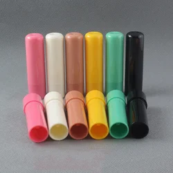 Beige Black Pink 4g Plastic Homemade Lip Balm Bottle 5ml Empty Handmade Lipstick Tube Refillable Bottles