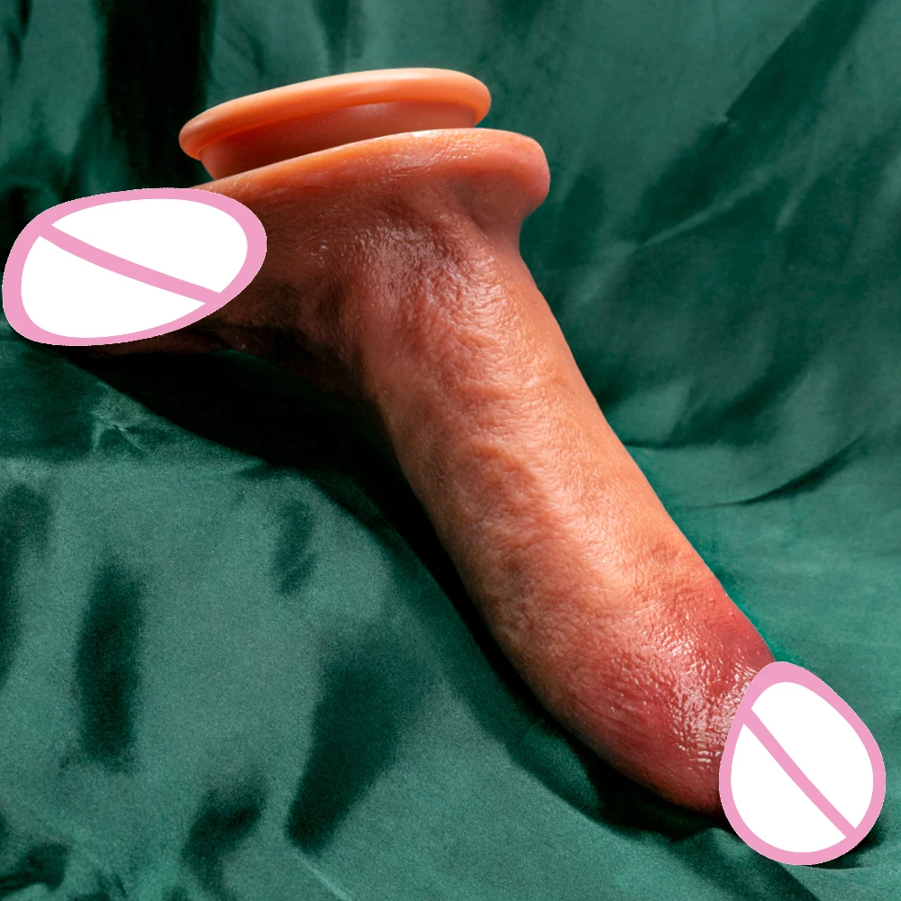 Super Soft Realistic Silicone huge Dildo with Strong Suction Cup Hand-Free Play Vagina G-spot Anal Dick Adult Sex Toy for Women