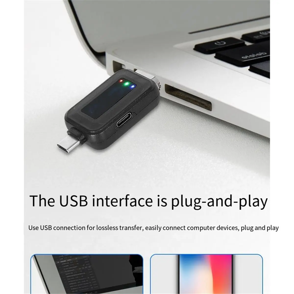 618 Mega Sale Type-C Phone Microphone Plug and Play USB PC Recording Mic for Smartphones Handheld Wireless Microphones