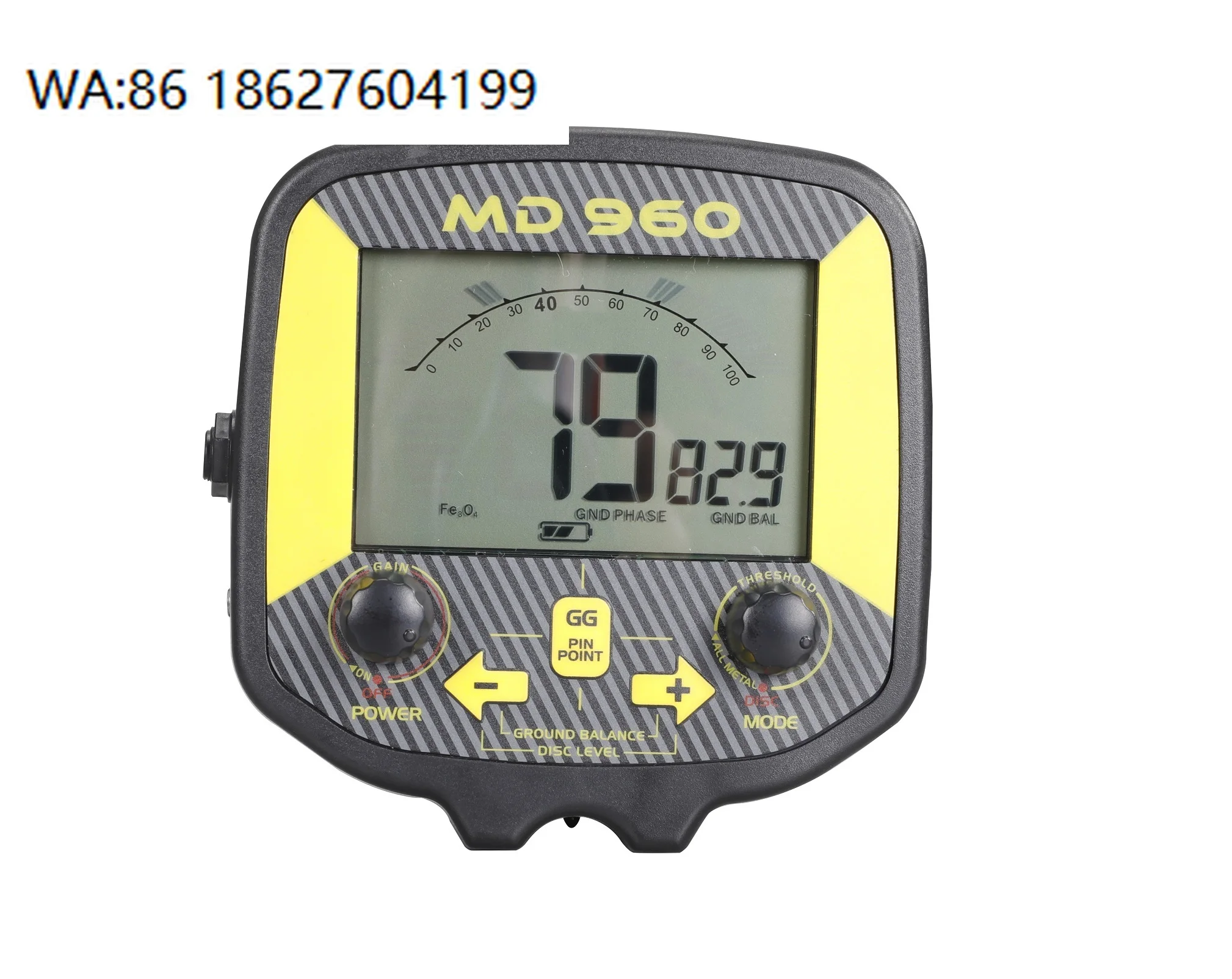 MD960 Underground Metal Detector 2.5m Depth Scanner High Sensitivity Gold Treasure Pinpointer Finder