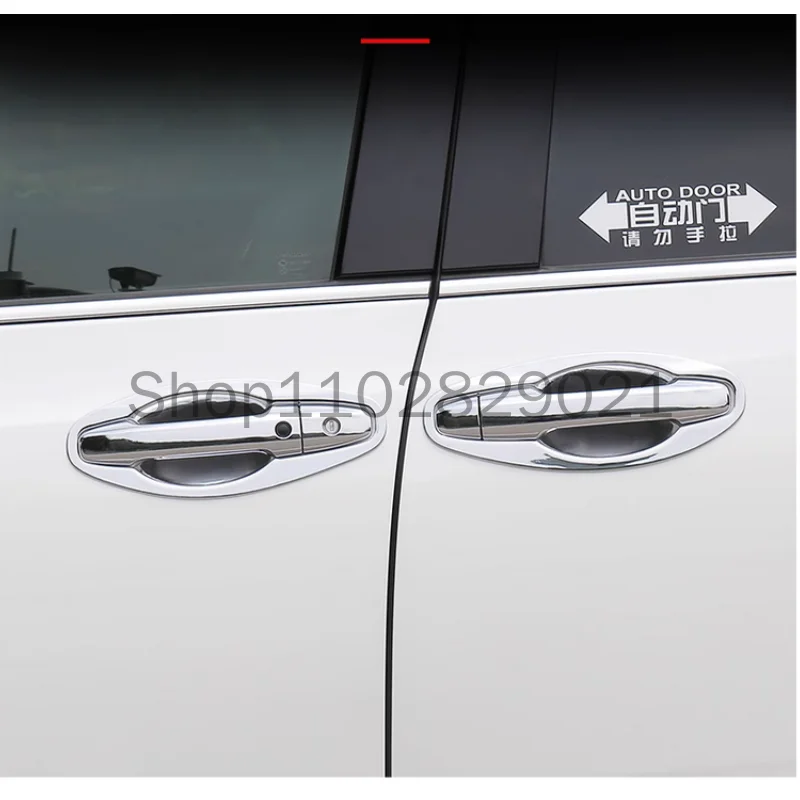 غطاء مقبض باب السيارة ملصق الكسوة التصميم مقاومة للخدش اكسسوارات السيارات لهوندا Stepwgn Stepwagon rp3 rp5 2015-2021 2020 #6