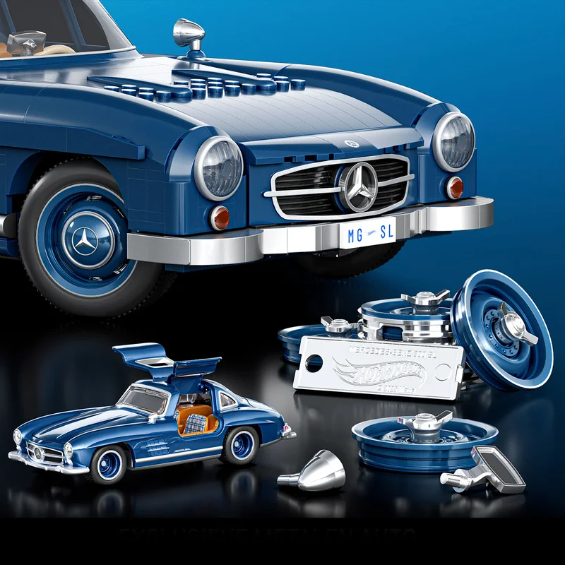 Hot Wheels Official Genuine Car Toy Cadillac Maserati Camaro Chevrolet Corvette Acura Mercedes-Benz Collectible Model Toy Gift view 4