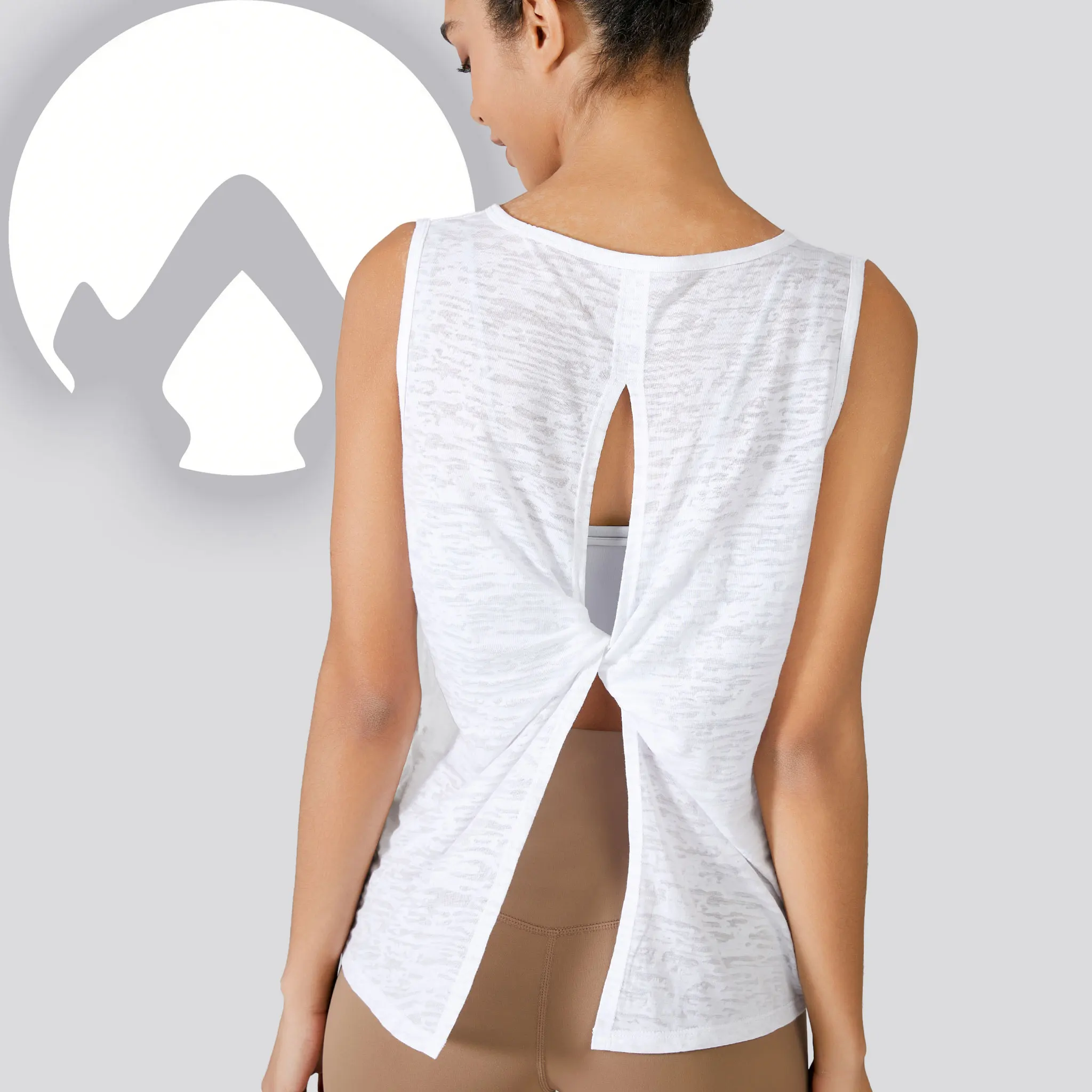 Camisetas sin mangas de entrenamiento con espalda cruzada para mujer, camisetas de entrenamiento para correr en gimnasio, chaleco de Yoga deportivo