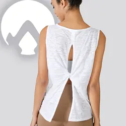 Sleeveless Racerback Workout Tank Tops for Women, Gym Running Training Yoga Shirts, Women Athletic Fitness Sport Yoga Vest