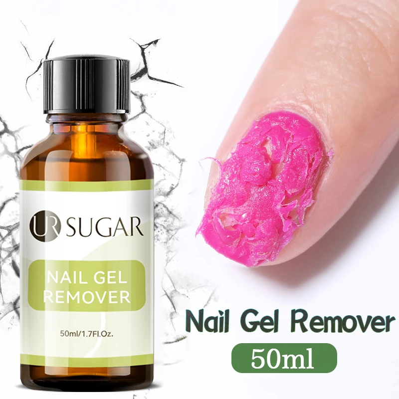UR SUGAR 50ml Magic Remover Gel Nail Polish Varnish Soak Off UV Cleaner Function Gel Remove Tool Nail Art For Manicure