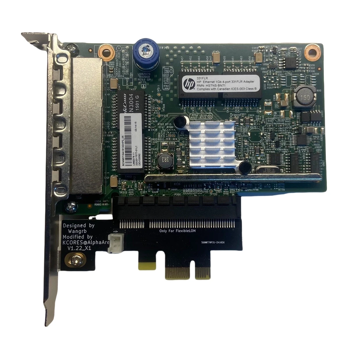 تقريبا جديد HPE 665240-B21 إيثرنت 1 جيجابايت 4 منافذ 366FLR ADAPTATEUR 669280-001 665238-001 #5