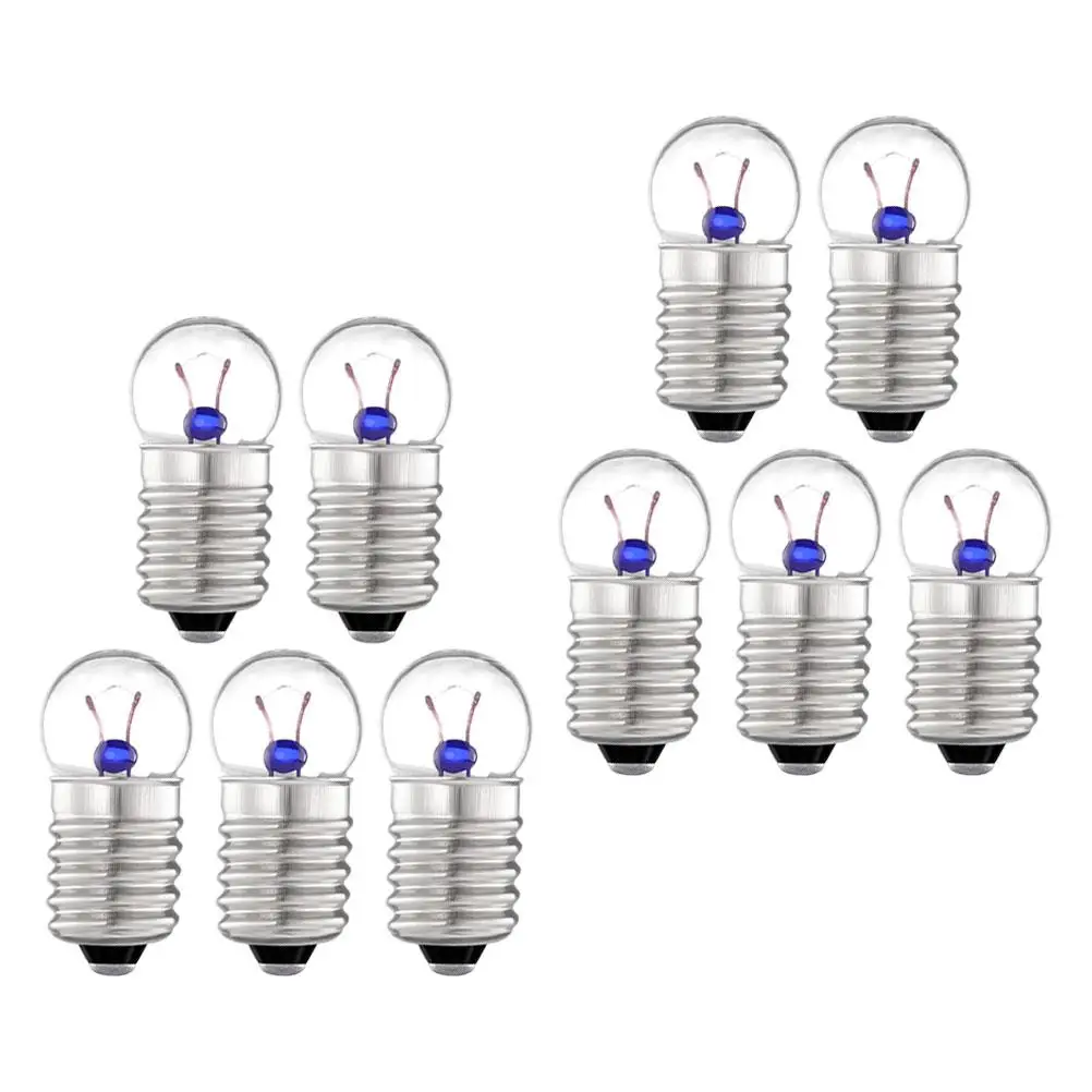 

Микролампочка, 10 шт., крошечные миниатюрные глобусные лампочки для ночных огней, набор для физического эксперимента, электрический ремесленный набор, маленькая лампа